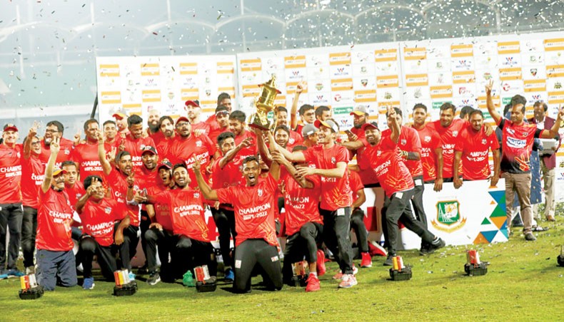 BPL Match: Comilla Victorians successfully defend their title